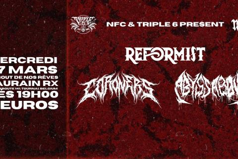 Deathcore Night // Reformist + Coroners + Abyss Above