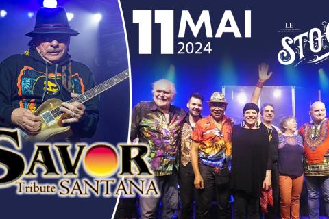 🎸🎉 SAVOR - L'Hommage à Carlos Santana au Stock! 🌟🎵