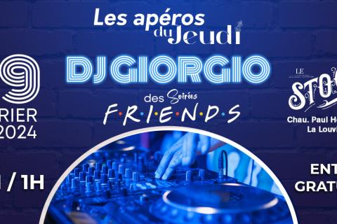 Soirée Night Club avec Dj GIORGIO - FRIENDS Party au Stock