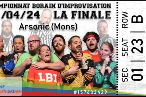 La Final de la Ligue Boraine D'Impro-??? VS ???