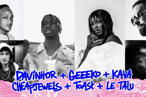 Concert : Davinhor + Geeeko + KAVA + cheapjewels + toast + Le talu
