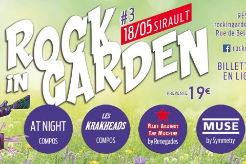Rock in Garden Sirault #3