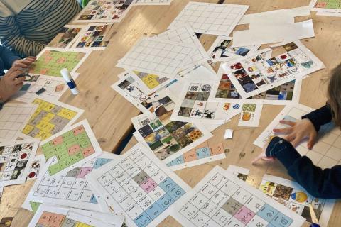 Atelier intergénérationnel : •) sans alphabet
