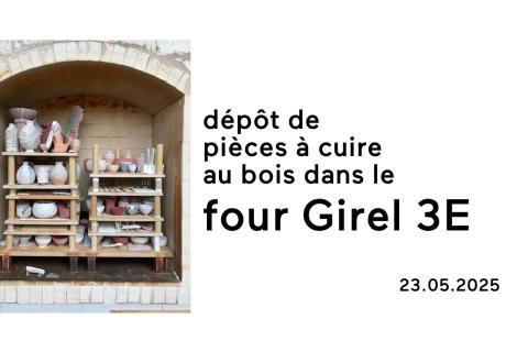 DÉPÔT DE PIÈCES À CUIRE AU BOIS (FOUR GIREL 3E)