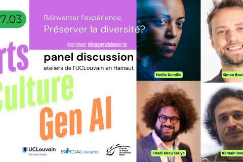 "Art, culture, Gen AI : Réinventer l'expérience, préserver la diversité?" 27/03/2025