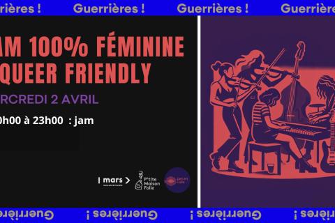 Jam 100% féminine & queer