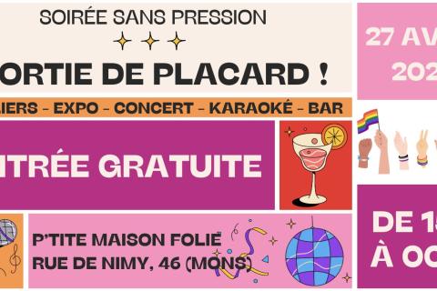 Soirée sans pression : sortie de placard !