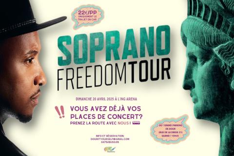 Car organisé pour le concert de Soprano