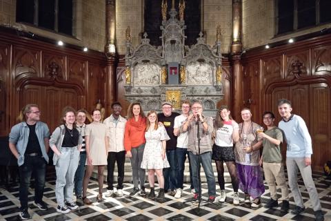 Scène Slam ⛪ à la Chapelle 