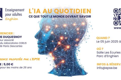 Conférence - L'IA au quotidien - proposé par l'EPSE