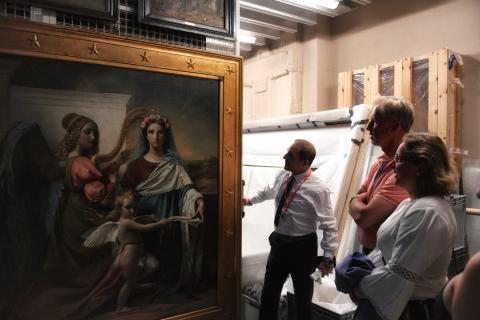 Visite guidée "L'envers du décor" à l'Artothèque