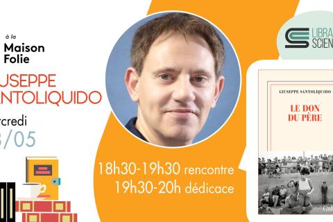 Rencontre littéraire avec Giuseppe Santoliquido