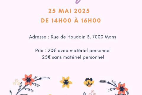 Atelier d'aquarelle - Mai