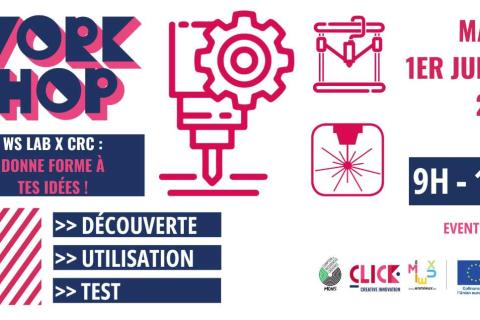 Workshop LAB x CRC : Donne forme à tes idées !