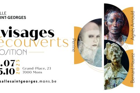 EXPO "A visages découverts" - Agnès Arnould - Bernard Haurez - Perrine