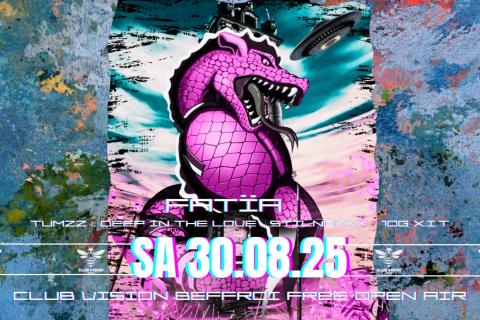Club Vision Beffroi Free Open Air/Electronique en Altitude ⚫️30.08.25⚫️Support par DJ RECORD SHOP