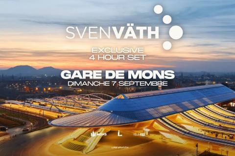 Sven Väth - Gare de Mons - Plein Air