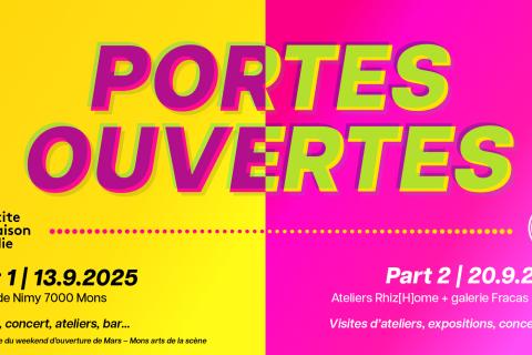 Portes ouvertes P'TITE MAISON FOLIE x CRC MONS
