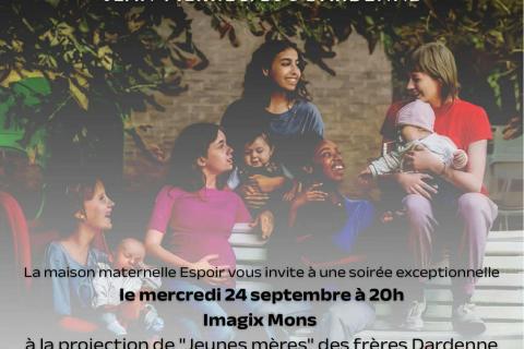"Jeunes mères" en présence des frères Dardenne pour l'ESPOIR