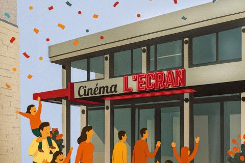 Réouverture du cinéma L’Écran