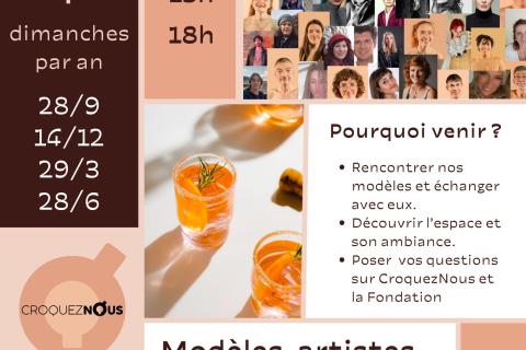 Flyer des apéros de CroquezNous