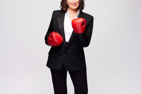Affiche : Anne Roumanoff en spectacle "L’expérience de la vie"