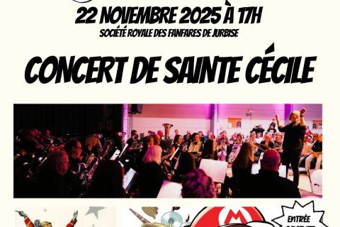 Concert Sainte Cécile à Jurbise
