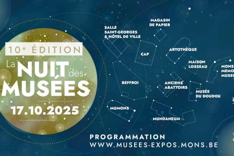 La nuit des musées à Mons 10e édition