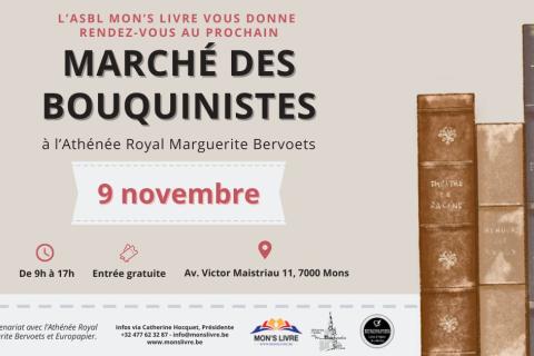 11e Marché des Bouquinistes de Mons