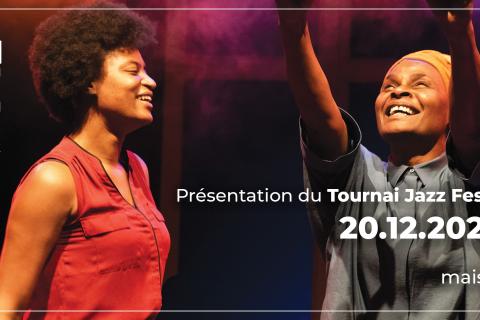 Présentation du Tournai Jazz Festival et NinaLisa