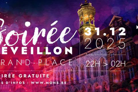 soirée de Réveillon Nouvel An à Mons