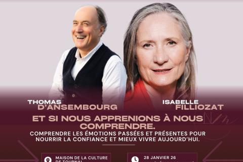 Thomas D'ANSEMBOURG et Isabelle Filliozat : Rencontre croisée