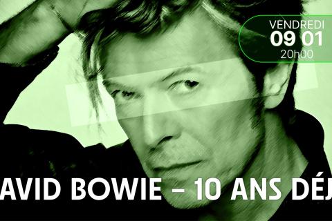 David Bowie - 10 ans déjà : une conférence musicale de Laurent Rieppi & Thom C. 