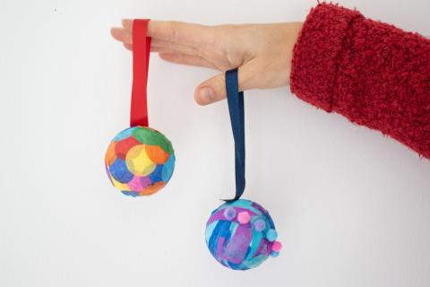 Atelier boule de Noël