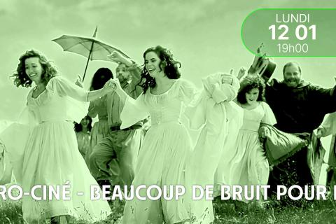 Apéro ciné - Beaucoup de bruit pour rien / Kenneth Branagh - William Shakespeare 