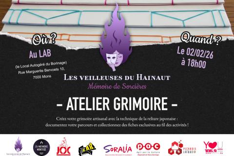 Atelier Grimoire - Reliure Japonaise 