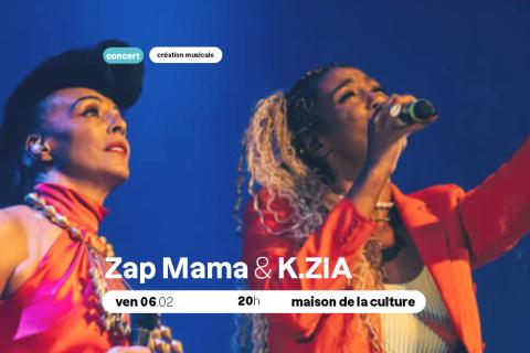 CONCERT - Zap Mama & Zia 