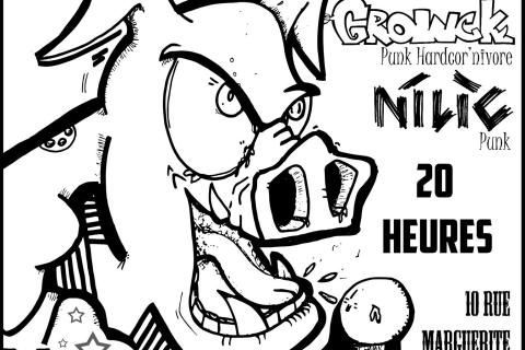 Concert Punk Hardcore @ MONS Borinage