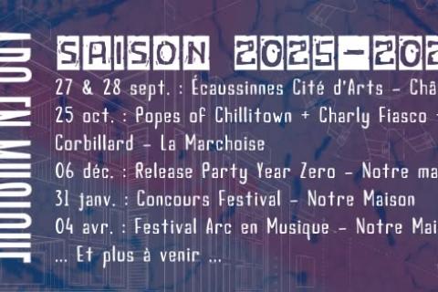 Contest Festival Arc-en-Musique - Mezzo Pazzo + The Roost + Quodac + Hope As A Weapon + Pulsar 