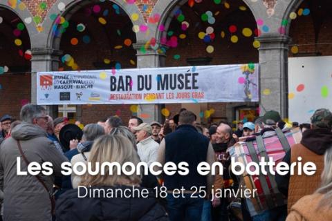 Les soumonces en batterie au MUMASK