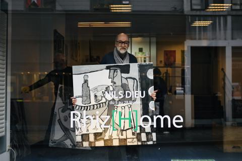 Nils Dieu en vitrine chez Fracas