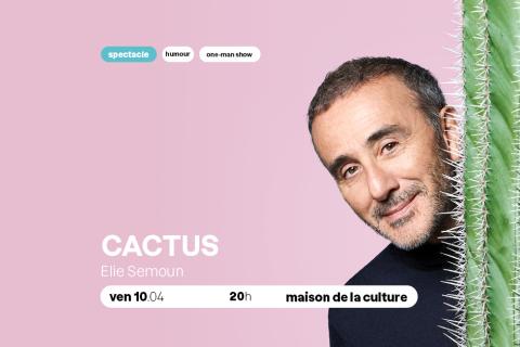 Spectacle Cactus Elie Semoun