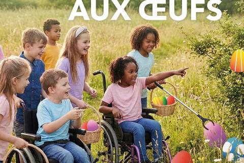 La chasse aux &oelig;ufs au Bois-du-Luc