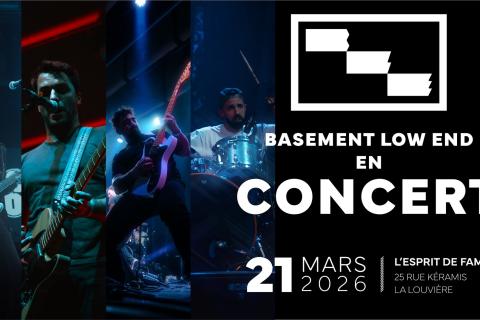 CONCERT BASEMENT LOW END @ L'Esprit de Famille