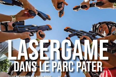 Lasergame dans le Parc Pater