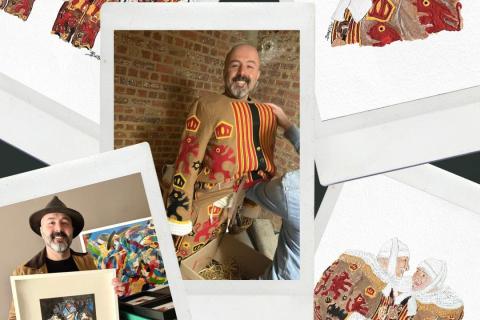 VERNISSAGE - Riccardo Barattucci X MelAlive - "Un dimanche de carnaval"