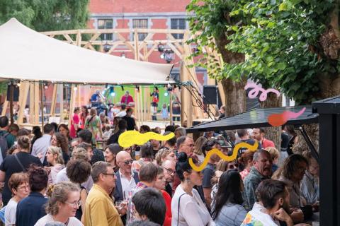 Ouverture du Festival au carr&eacute; au Jardin !