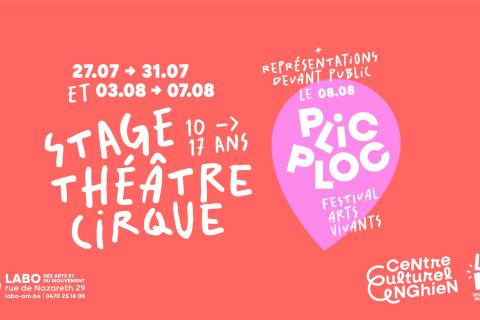 Event banner Stage Th&eacute;&acirc;tre - Cirque : Equi-libre