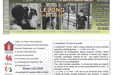 Vernissage de l'exposition "La main &agrave; la patte" - photos de Noam LELONG