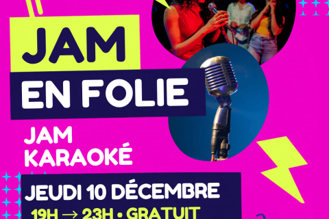 Jam en Folie - Karaok&eacute; - 10/12/26